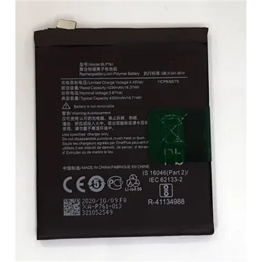 Bateria BLP761 4230mah para Oneplus 8 calidad premium