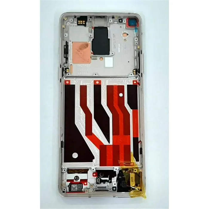 Pantalla lcd para Oneplus 8 2011100174 mas tactil negro mas marco plata Service Pack