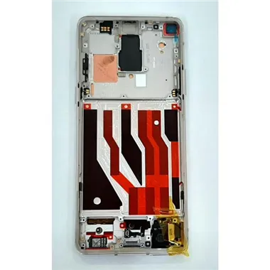 Pantalla lcd para Oneplus 8 2011100174 mas tactil negro mas marco plata Service Pack