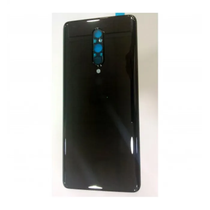 Tapa trasera o tapa de batería negra para Oneplus 8 con cubierta camara negra