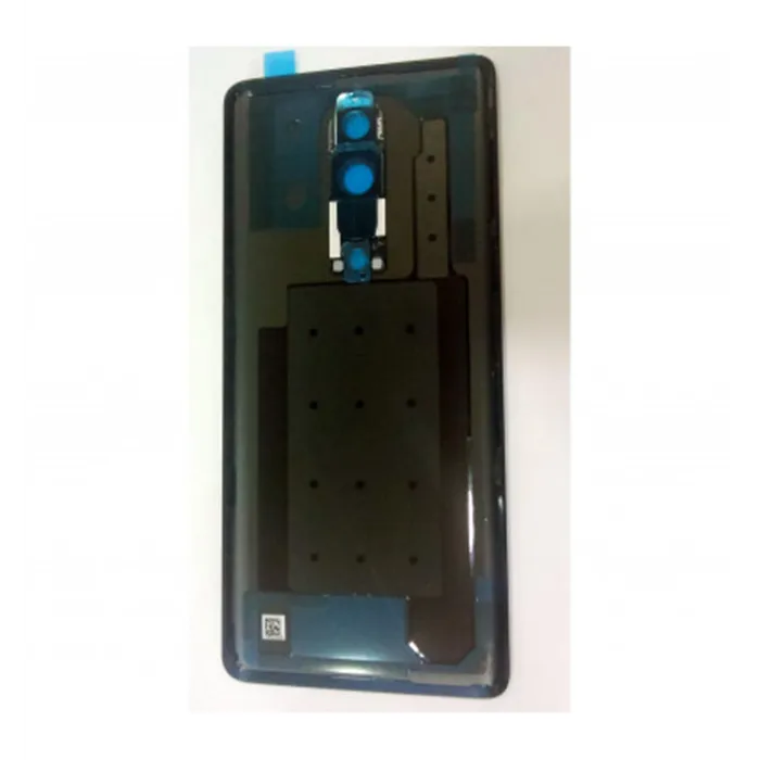 Tapa trasera o tapa de batería negra para Oneplus 8 con cubierta camara negra