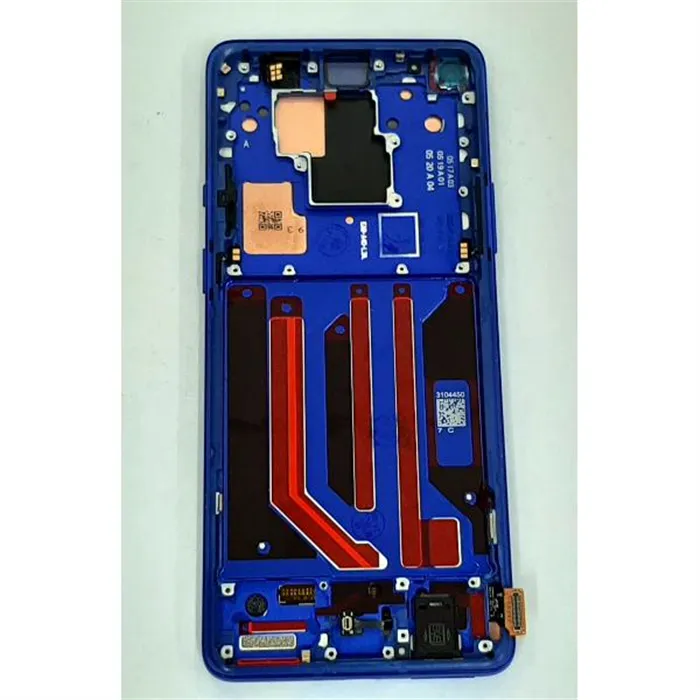 Pantalla lcd para Oneplus 8 Pro mas tactil negro mas marco azul calidad premium
