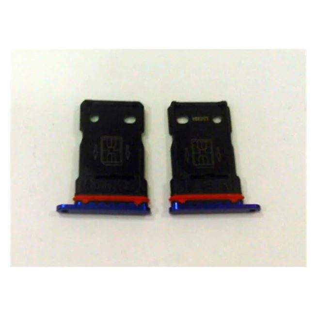 Soporte o bandeja sim azul para Oneplus 8 Pro calidad premium