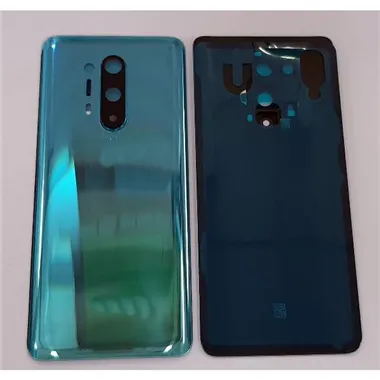 Tapa trasera o tapa bateria azul claro para Oneplus 8 Pro mas cubierta camara