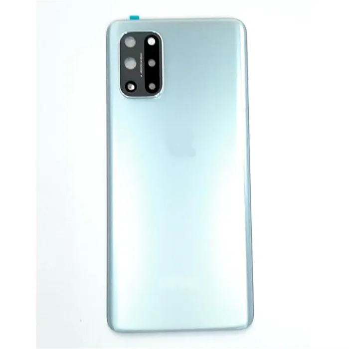 Tapa trasera o tapa bateria plata para Oneplus 8T mas cubierta camara