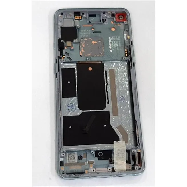 Pantalla lcd para Oneplus 8T mas tactil negro mas marco plata calidad premium