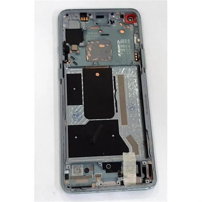 Pantalla lcd para Oneplus 8T mas tactil negro mas marco plata calidad premium