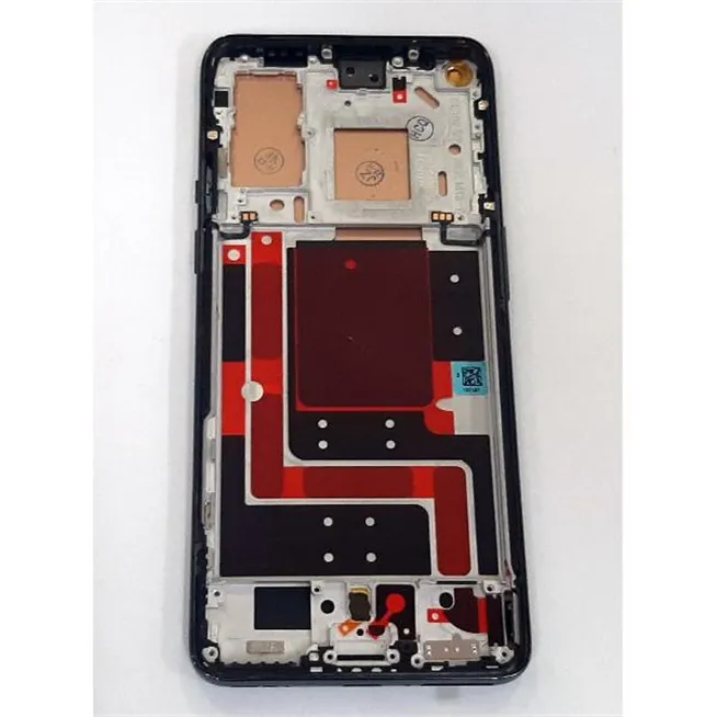 Pantalla lcd para oneplus 9 mas tactil negro mas marco negro compatible Versión China