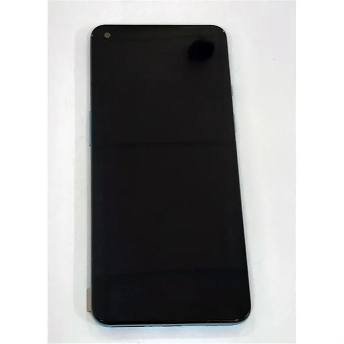 Pantalla lcd para oneplus 9 mas tactil negro mas marco azul compatible Versión China