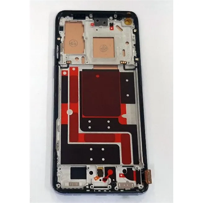 Pantalla lcd para oneplus 9 mas tactil negro mas marco purpura compatible Versión China