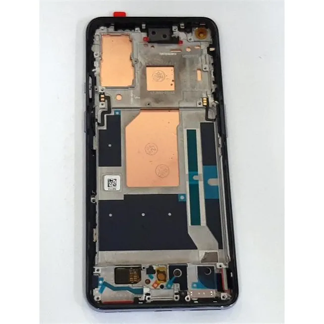 Pantalla lcd para oneplus 9 mas tactil negro mas marco azul calidad premium Versión Internacional