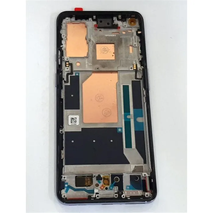 Pantalla lcd para oneplus 9 mas tactil negro mas marco azul calidad premium Versión Internacional