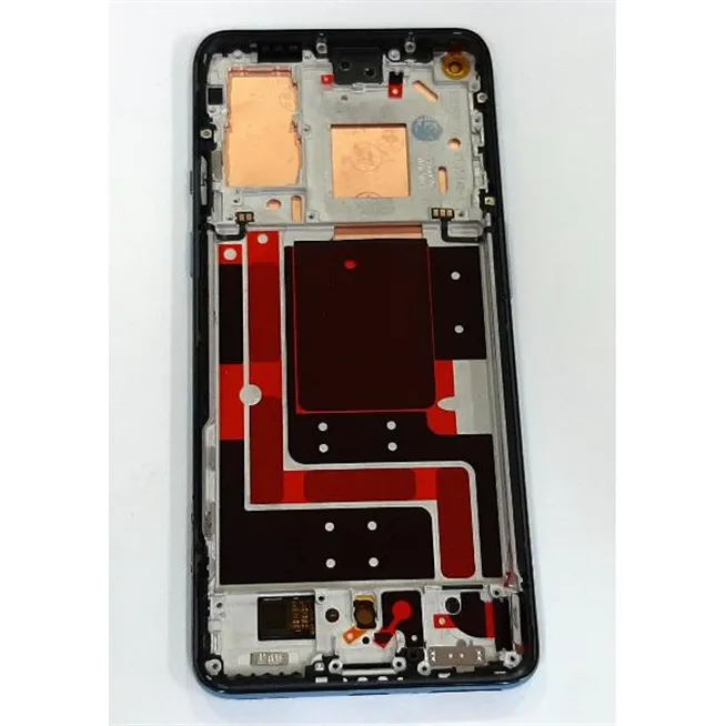 Pantalla LCD para oneplus 9 mas tactil negro mas marco azul calidad premium Versión China