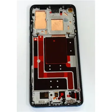 Pantalla LCD para oneplus 9 mas tactil negro mas marco azul calidad premium Versión China