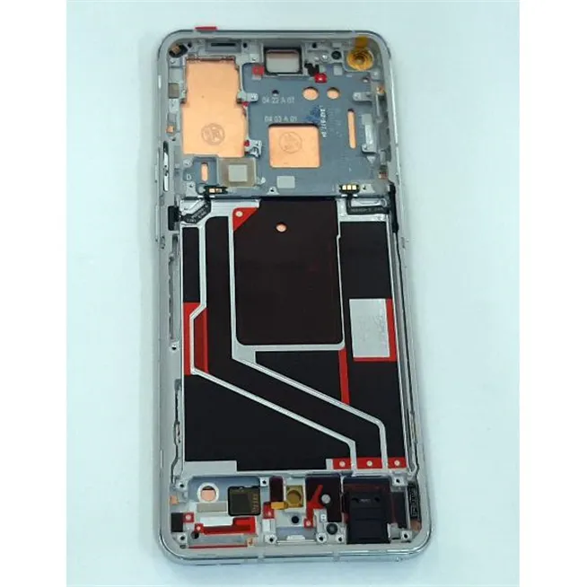 Pantalla lcd para Oneplus 9 Pro mas tactil negro mas marco plata calidad premium