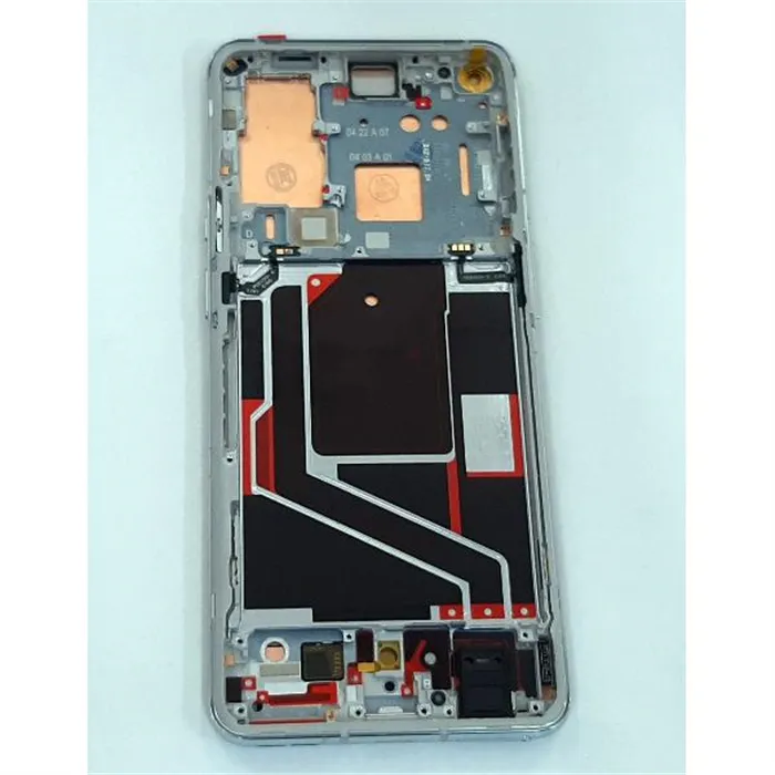 Pantalla lcd para Oneplus 9 Pro mas tactil negro mas marco plata calidad premium