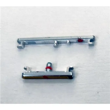 Set 2 botones platas para Oneplus 9 Pro calidad premium