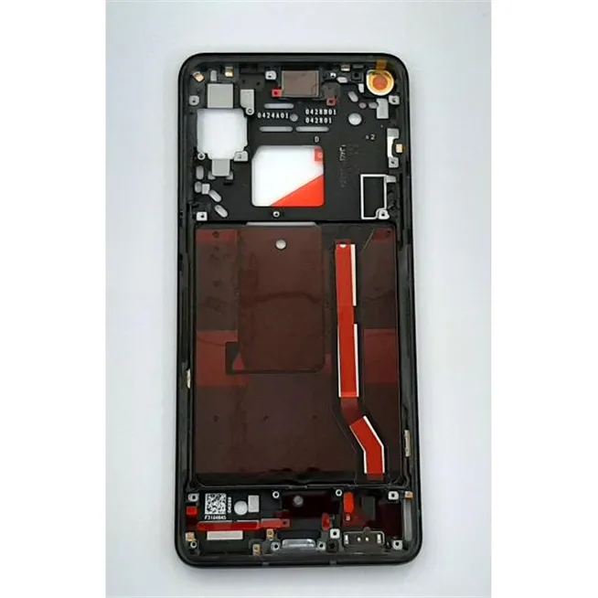 Carcasa central o marco negro para Oneplus 9R calidad premium