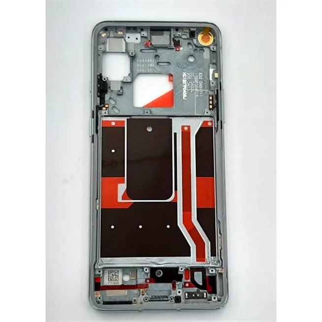 Carcasa central o marco plata para Oneplus 9R calidad premium