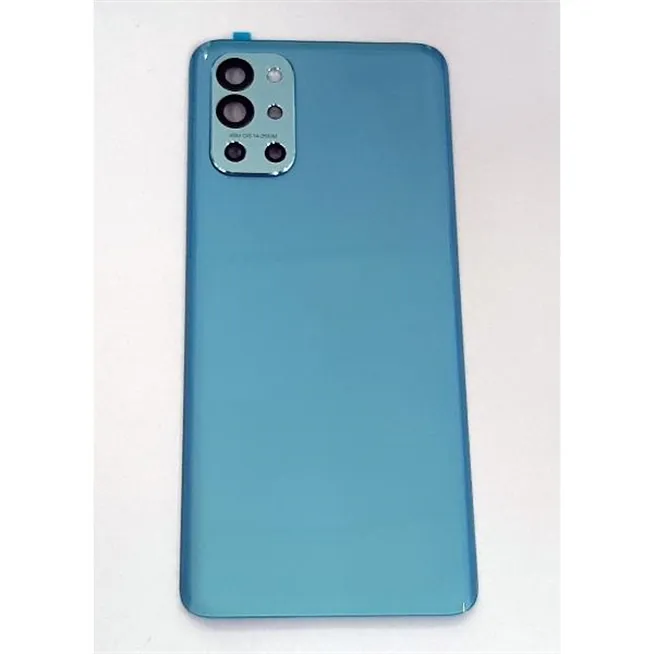 Tapa trasera o tapa bateria azul para Oneplus 9R mas cubierta camara