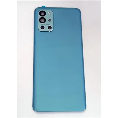 Tapa trasera o tapa bateria azul para Oneplus 9R mas cubierta camara