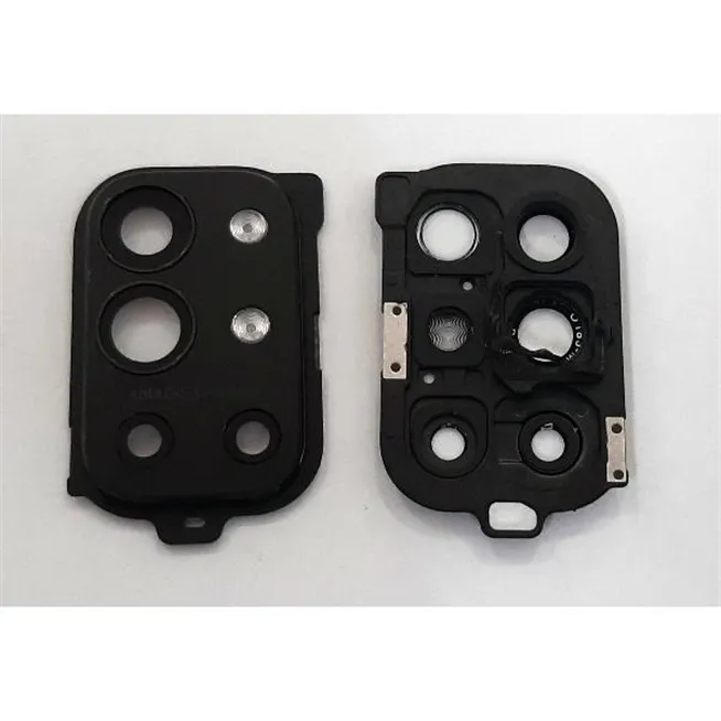 Cubierta camara para Oneplus 9R mas cristal negro calidad premium