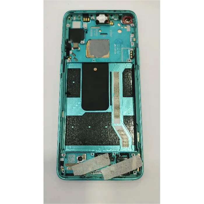 Pantalla Lcd para Oneplus 9R mas tactil negro mas marco verde calidad premium
