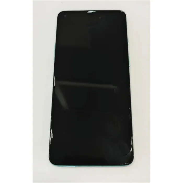 Pantalla Lcd para Oneplus 9R mas tactil negro mas marco verde calidad premium