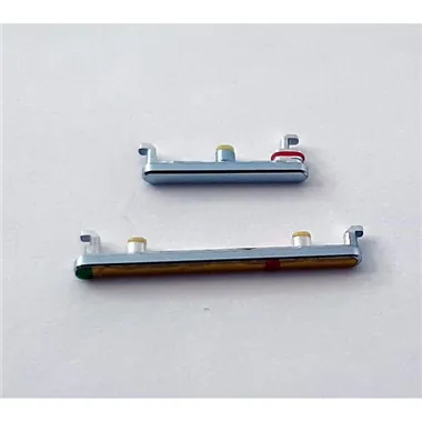 Set 2 botones azules para Oneplus Nord 2 Nord2 5G calidad premium
