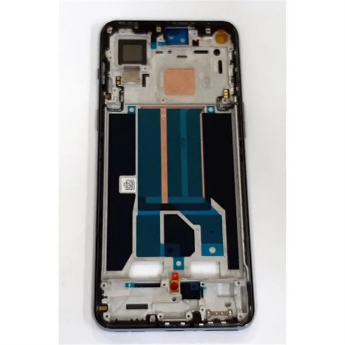 Carcasa o marco frontal gris para oneplus nord 2 5g calidad premium