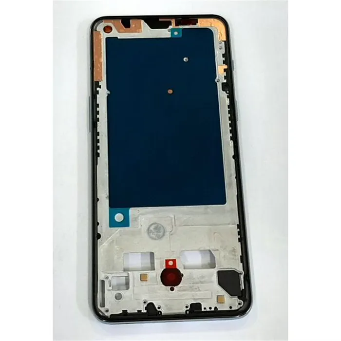 Carcasa o marco frontal gris para oneplus nord 2 5g calidad premium