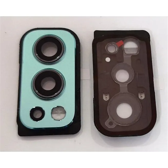 Cubierta camara mas cristal azul para Oneplus Nord 2 Nord2 5G calidad premium