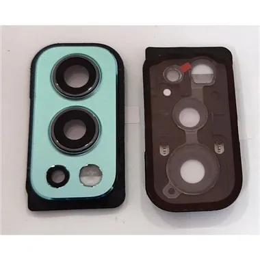 Cubierta camara mas cristal azul para Oneplus Nord 2 Nord2 5G calidad premium