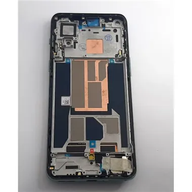 Pantalla oled para Oneplus Nord 2T 5G CPH2399 mas tactil negro mas marco azul calidad compatible hehui