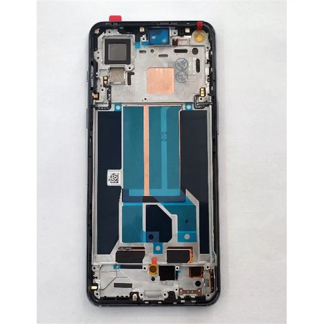 Pantalla lcd para Oneplus Nord 2T 5G CPH2399 mas tactil negro mas marco gris calidad premium