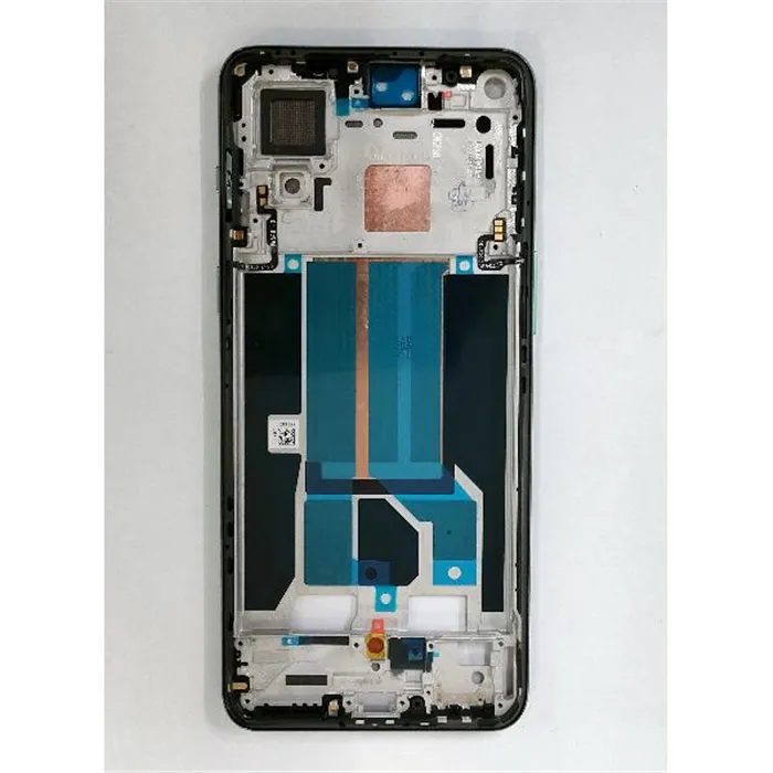 Carcasa central o marco verde para Oneplus Nord 2T 5G CPH2399 calidad premium