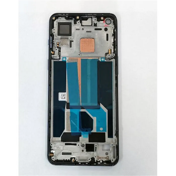 Carcasa central o marco gris para Oneplus Nord 2T 5G CPH2399 calidad premium