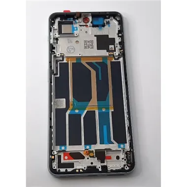 Pantalla lcd para Oneplus Nord 3 5G mas tactil negro mas marco plata calidad premium