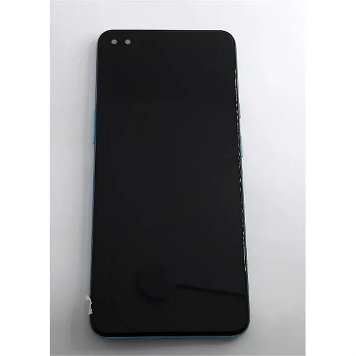Pantalla oled para Oneplus Nord Realme X50 Pro 5G mas tactil negro mas marco azul compatible