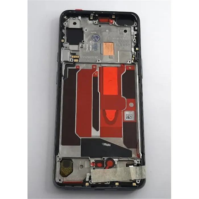 Pantalla oled para Oneplus Nord Realme X50 Pro 5G mas tactil negro mas marco gris compatible