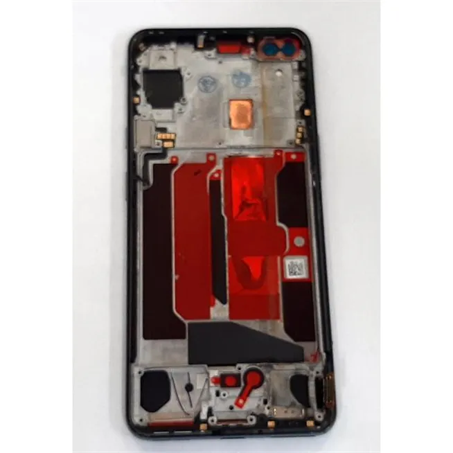 Pantalla lcd para Oneplus Nord mas tactil negro mas marco gris compatible