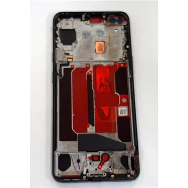 Pantalla lcd para Oneplus Nord mas tactil negro mas marco gris compatible