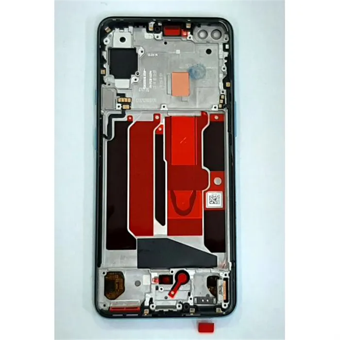 Pantalla lcd para Oneplus Nord mas tactil negro mas marco azul calidad premium