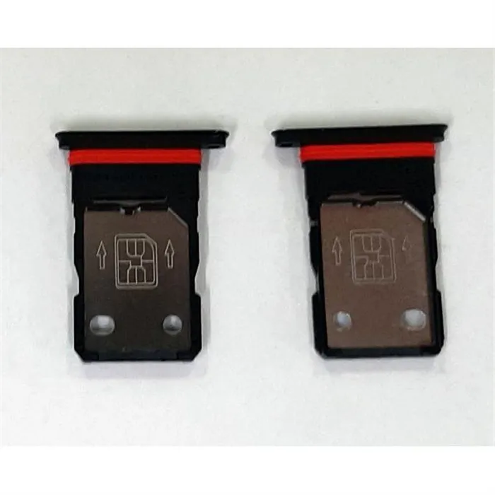 Soporte o bandeja dual sim negra para Oneplus Nord calidad premium
