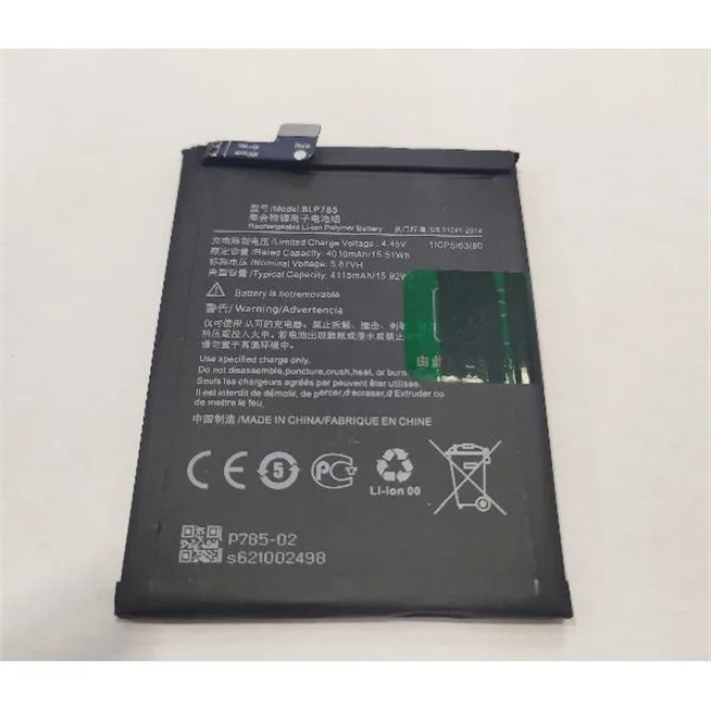 Bateria BLP785 para OnePlus Nord 5G 15.51WH 4010mAh 15.51WH 3.87V