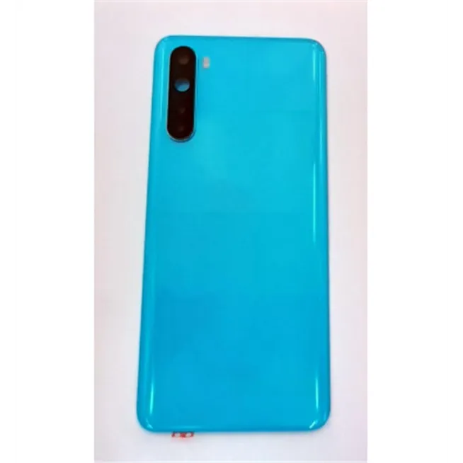 Tapa trasera o tapa bateria azul para Oneplus Nord mas cubierta camara