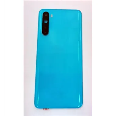 Tapa trasera o tapa bateria azul para Oneplus Nord mas cubierta camara