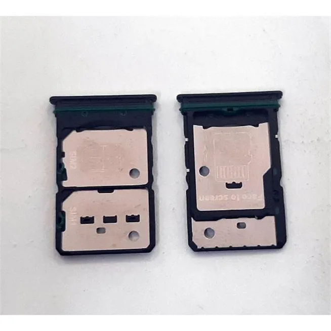 Soporte o bandeja dual sim gris para Oneplus Nord CE 2 5G IV2201 calidad premium