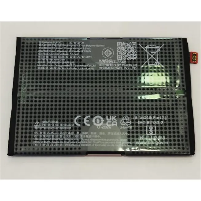 Bateria BLP903 para Oneplus Nord CE 2 5G 4200008 Service Pack