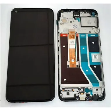 Pantalla lcd para Oneplus N100 mas tactil negro mas marco negro calidad premium